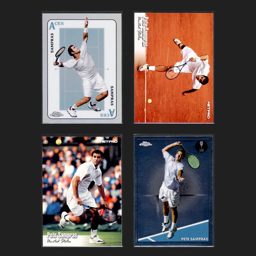 Pete sampras tennis card mini - pete,